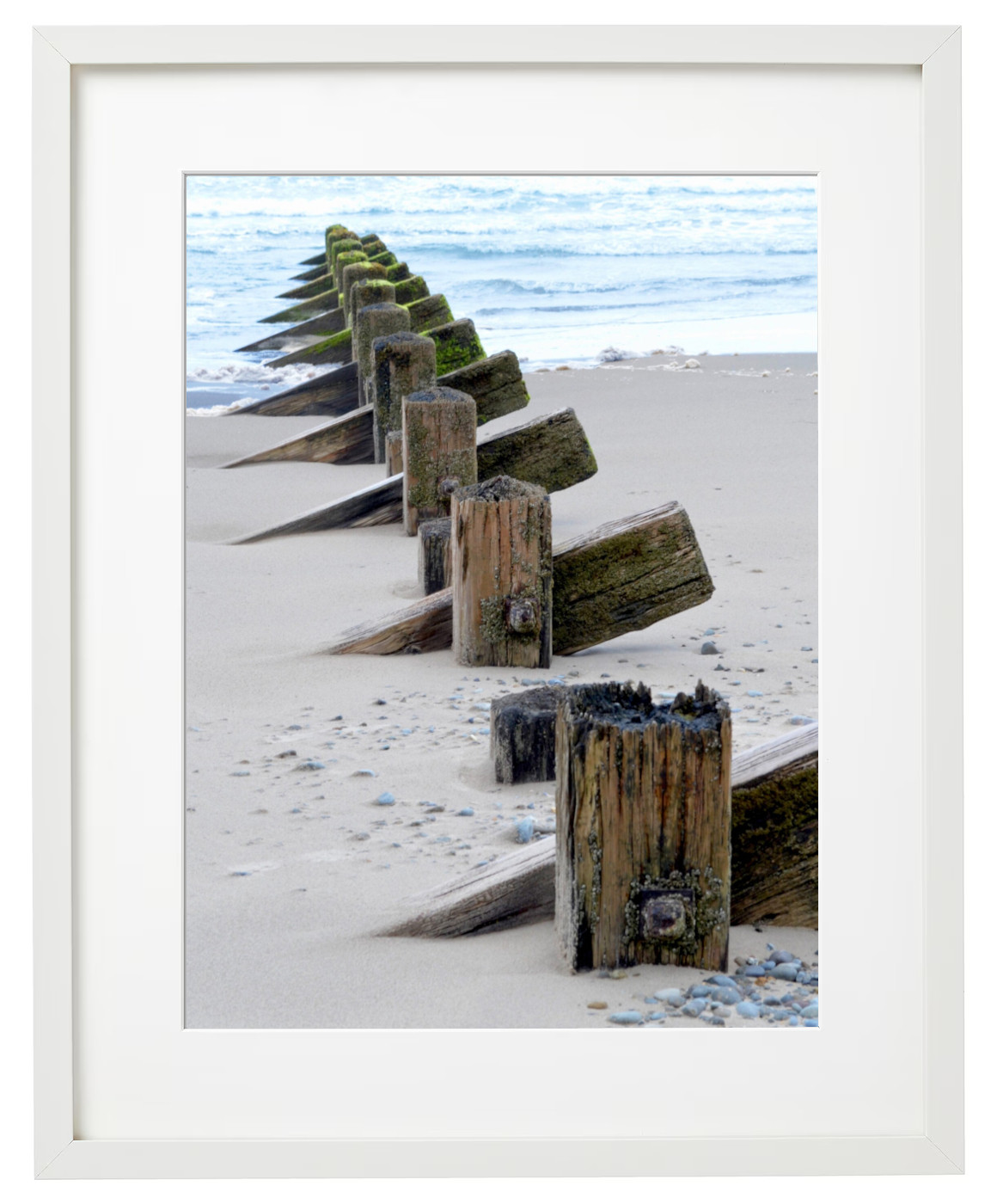 Breakers, Barmouth - Framed Print