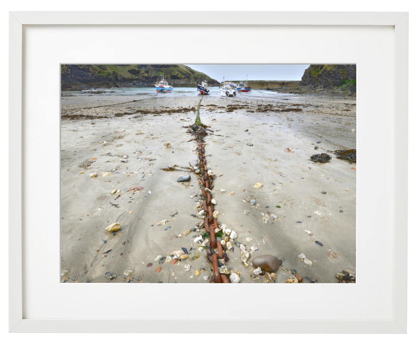 Anchored - Framed Print