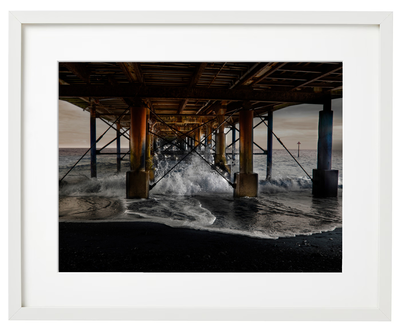 The Grand Pier - Teignmouth, Devon - Framed Print