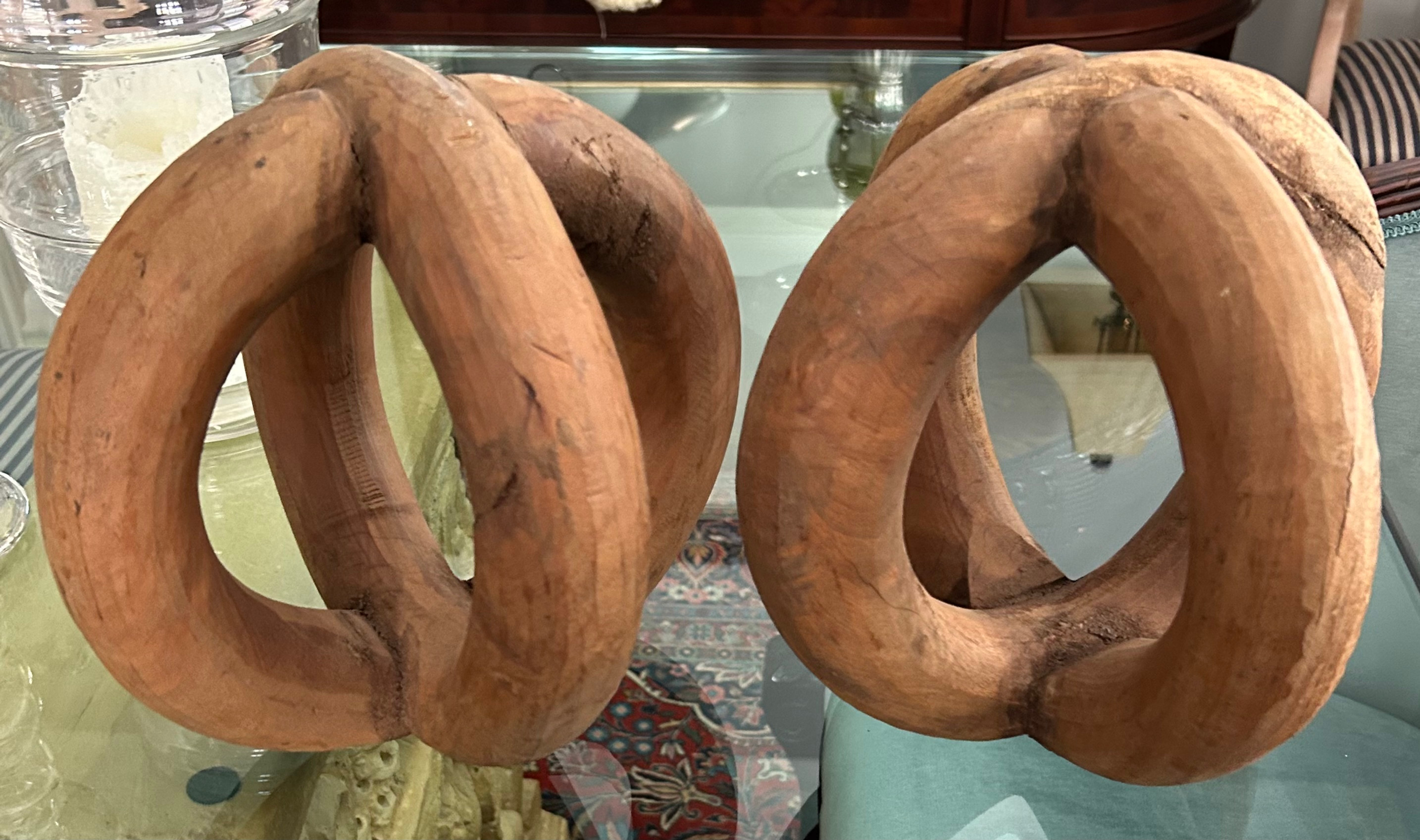 Honed Solid Wood Spheres