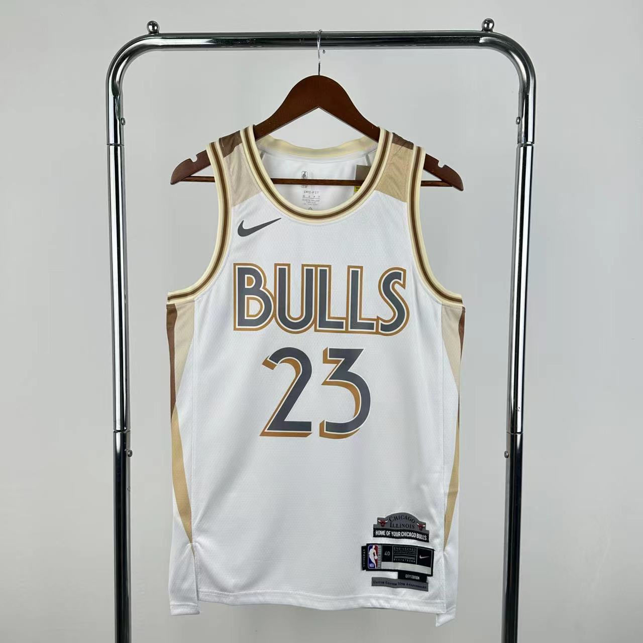Men's Nike NBA Chicago Bulls City Edition Tank Top 2024/25