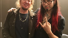 Gabriel Guardian MEETS Iron Maiden's Adrian Smith!!!