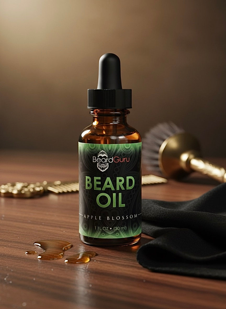 Barba Crescida – Óleo Essencial de Maçã Verde
