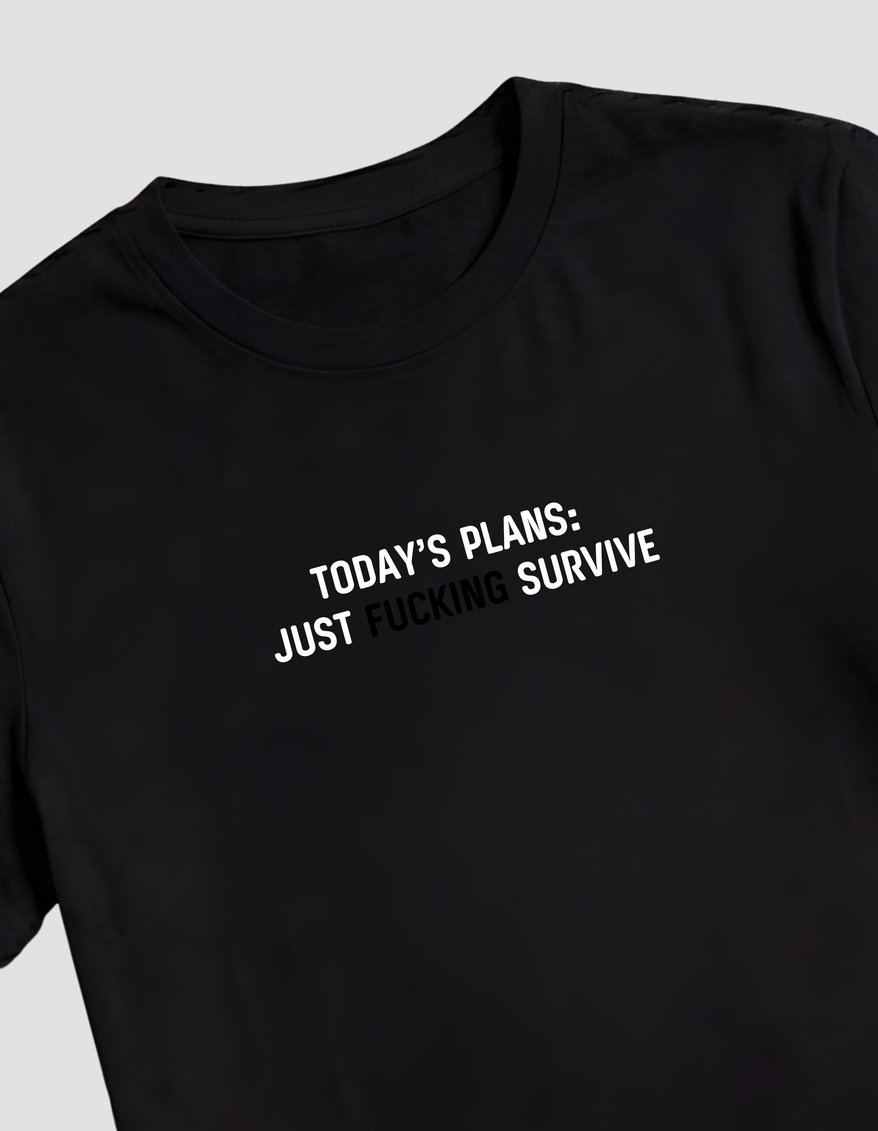 T-shirt With Print TODAY'S PLANS