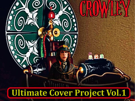 昨年夏より活動休止していたCROWLEYが11月1日、カバーアルバム「Ultimate Cover Project Vol.1」含む 3タイトル同時リリース!!!特典付き予約枠の販売は9月2日よりオンラインストアにて開始!!!