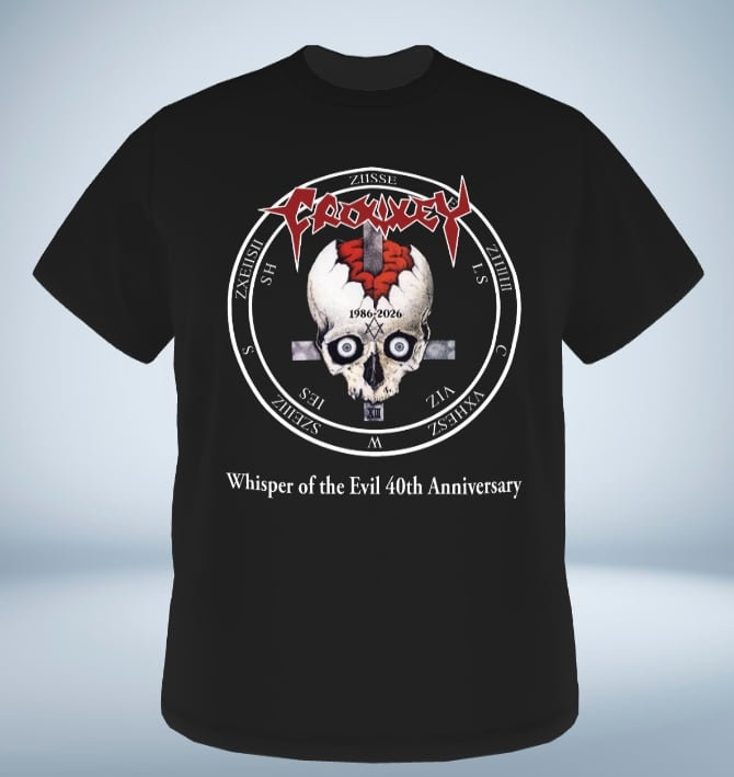 Whisper of the Evil 40周年企画 第一弾としてスペシャルTシャツ