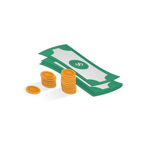Money and Coins Icon