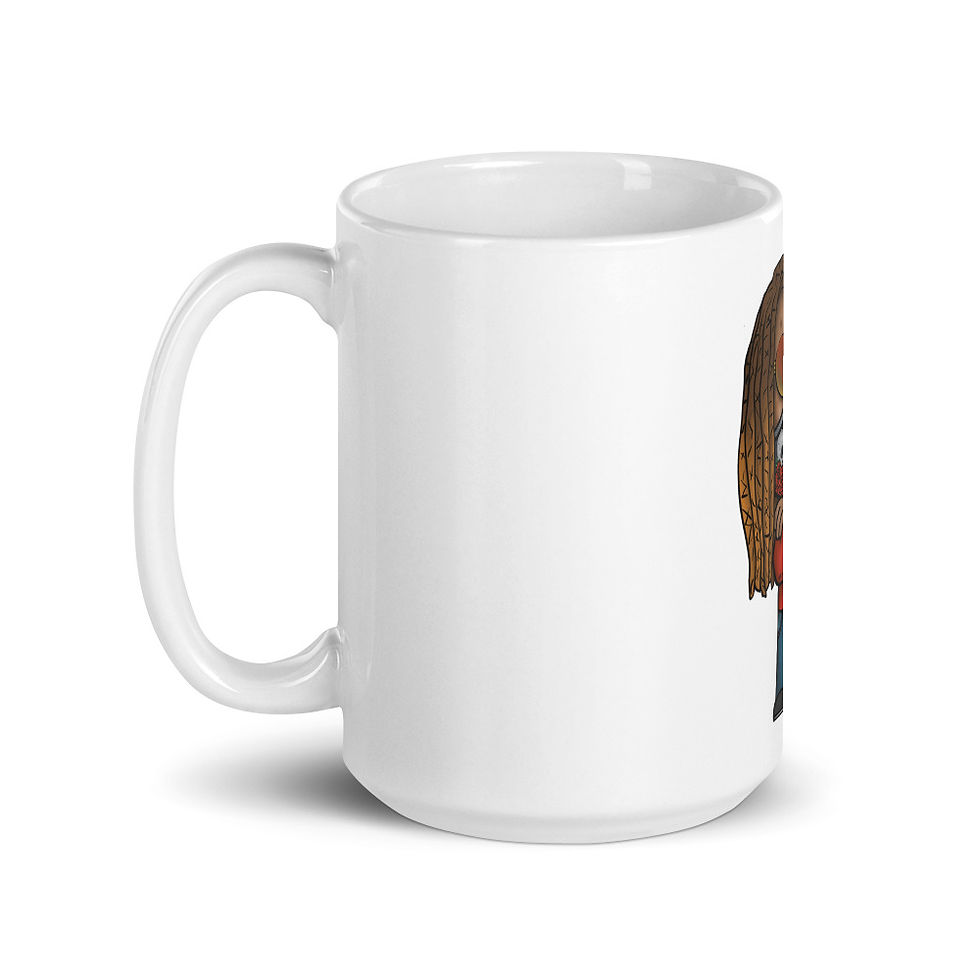 Thumbnail: Chibi Azazus White glossy mug