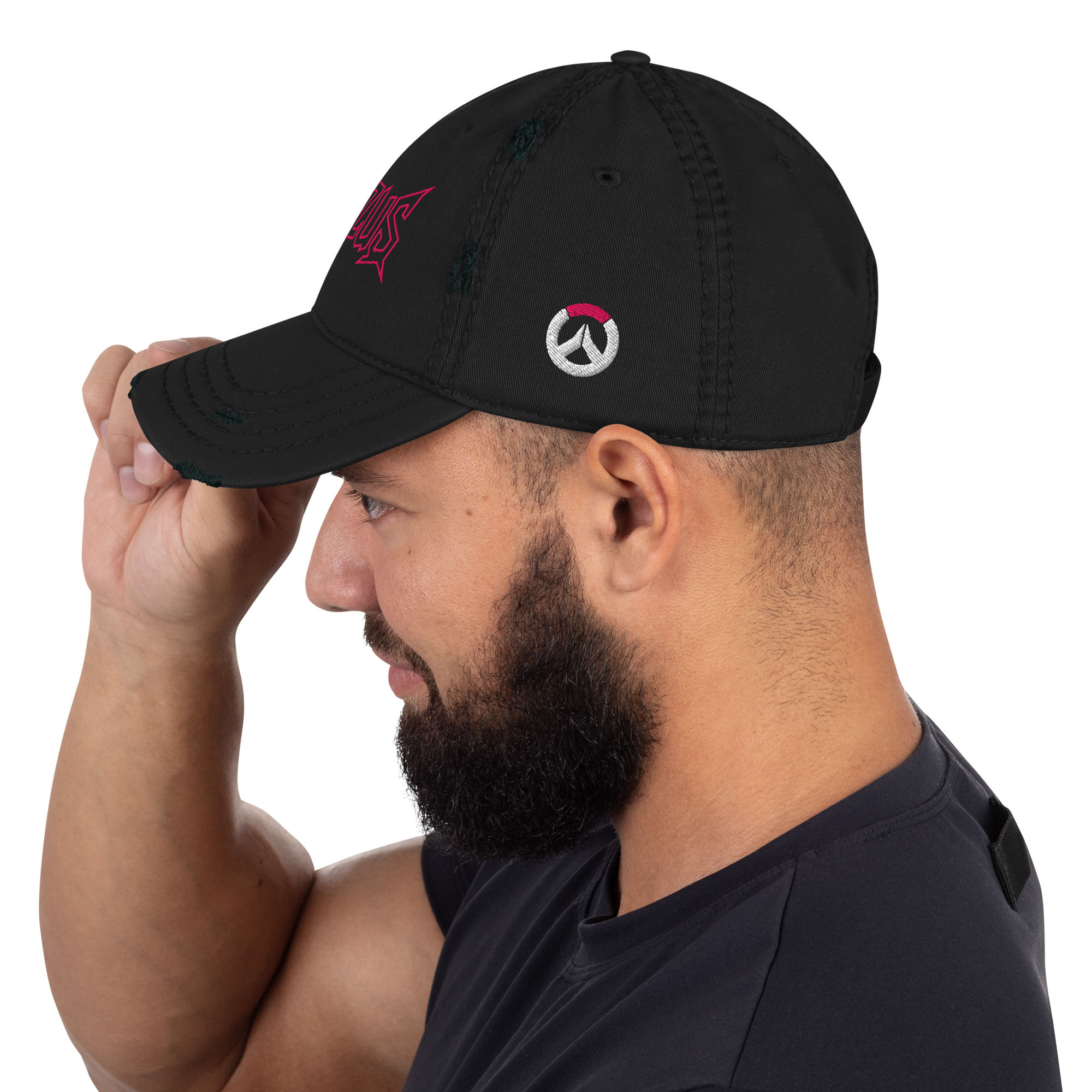 Reaper Red Distressed Hat