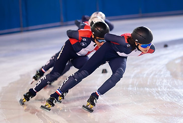 cloé Olivier sur la glace