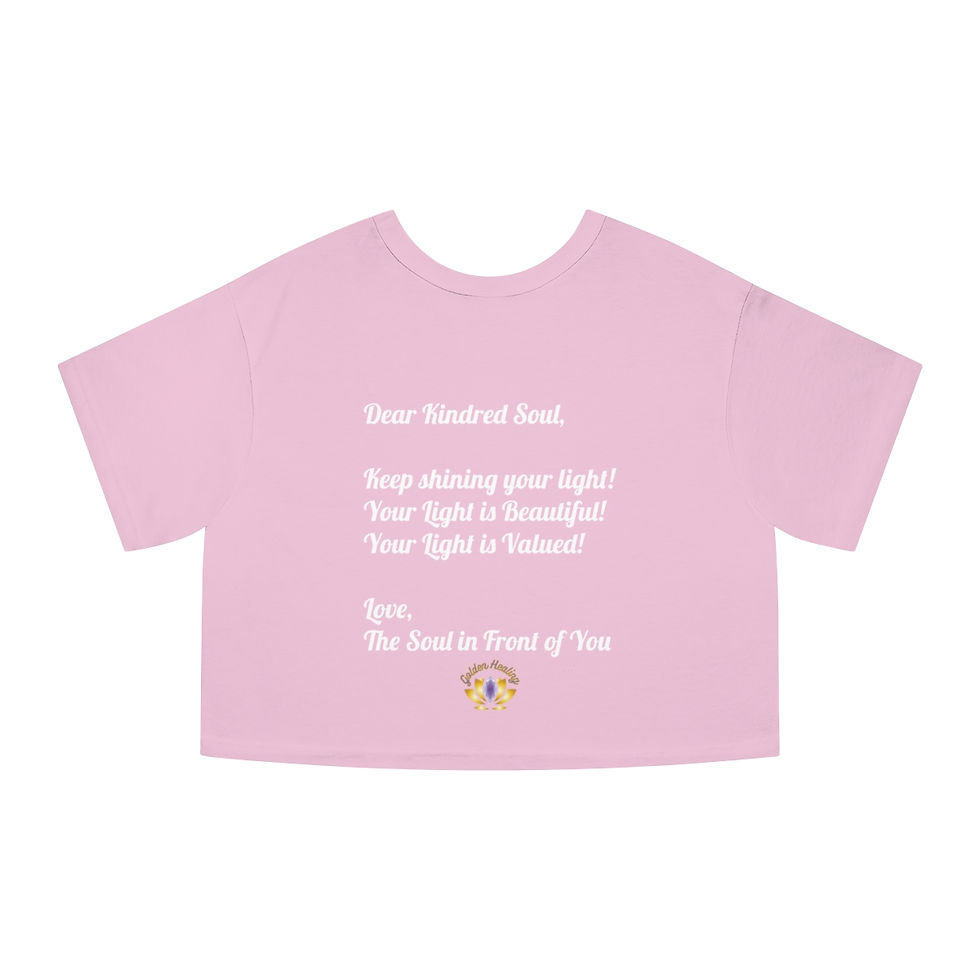 Thumbnail: Shine Your Light! - Crop Top