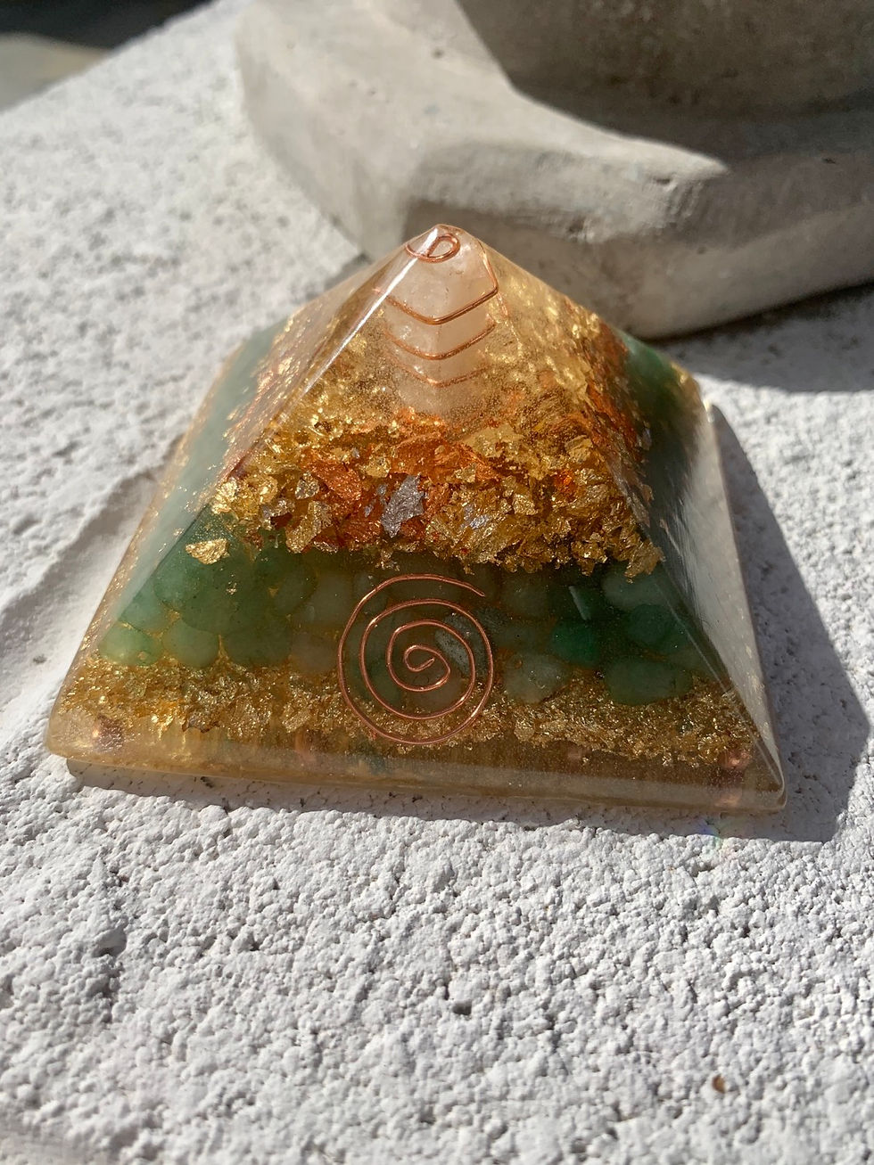 Thumbnail: Aventurine ~ Orgonite Pyramid