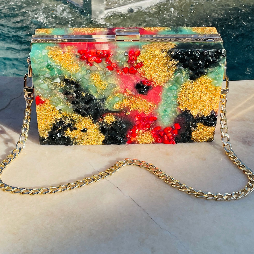 Miniatura: African Crystal Purse