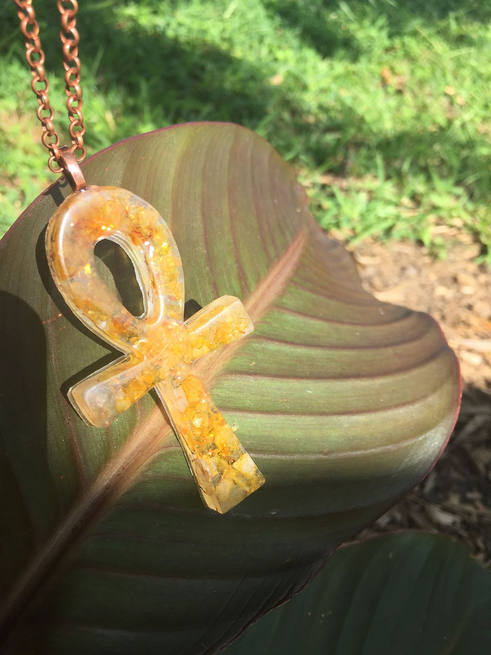 Thumbnail: Citrine ~ Prosperity ~ Orgonite Pendants