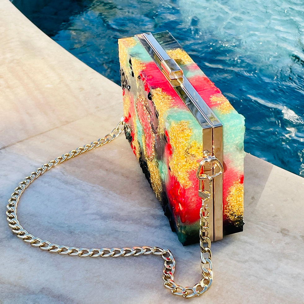Miniature : African Crystal Purse