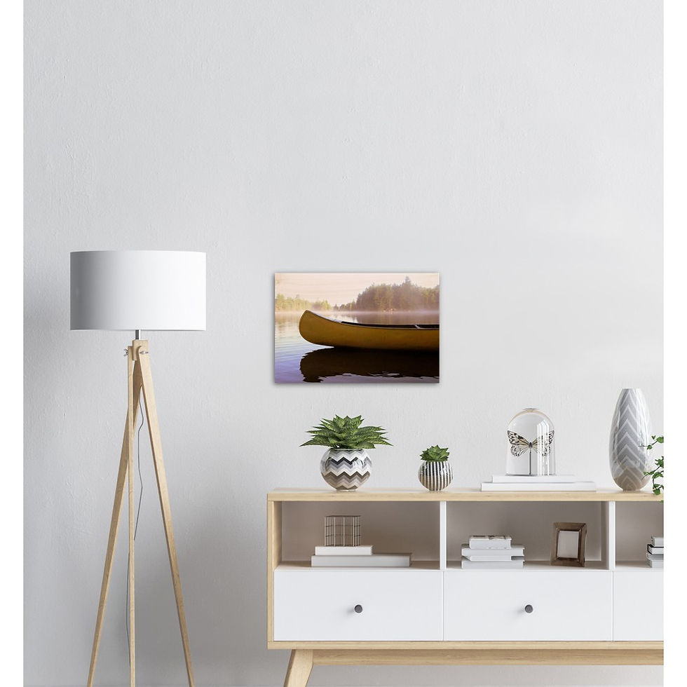 Miniature : Yellow Canoe by Maddylane