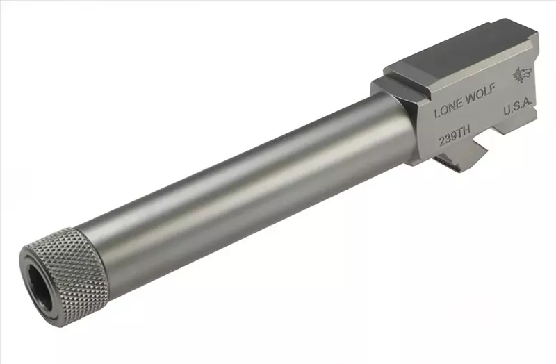 LONE WOLF BARREL GLOCK 23 & 32 CONVERSION TO 9MM THREADED 1/2 x 28 (LWD-239TH)
