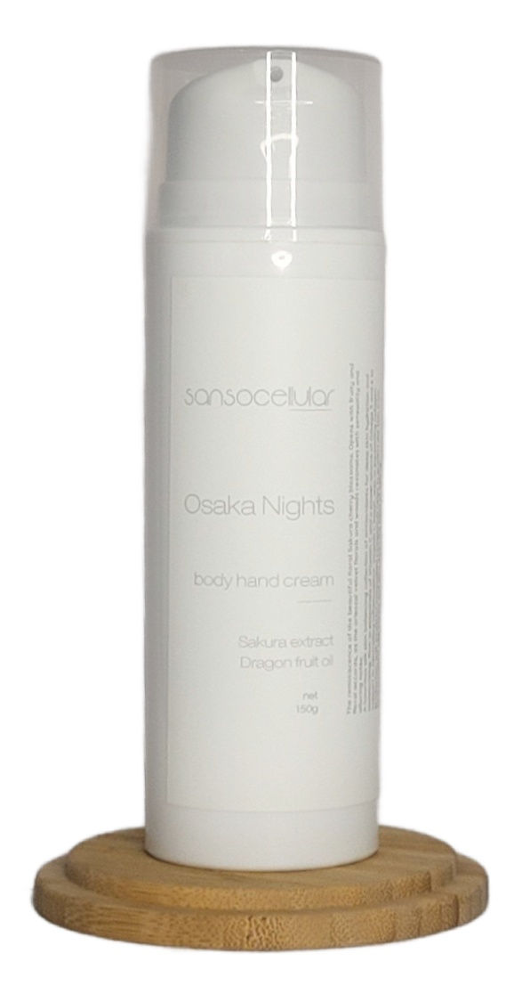 Osaka Sakura Nights Botanical Body Hand Cream Sanso Cellular By Sonya Australia