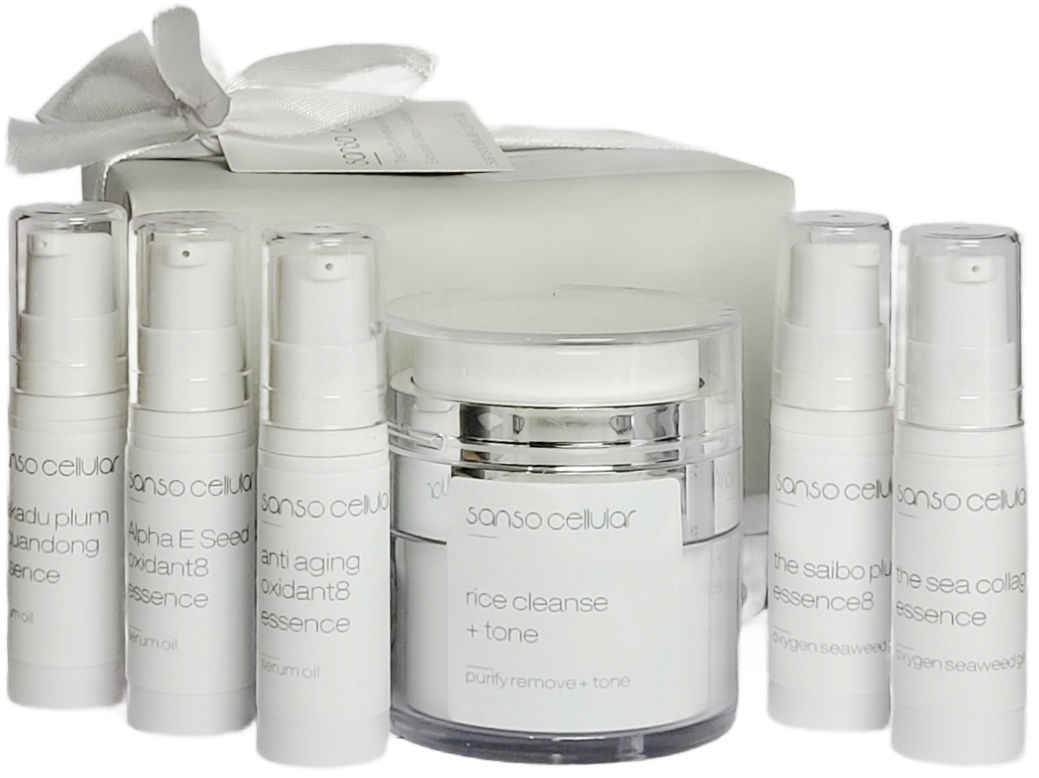 Serum Oils and Seaweed Gels Skincare Starter Gift Pack Sanso Cellular by Sonya Australia