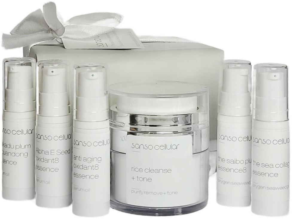 Serum Oils and Seaweed Gels Skincare Starter Gift Pack Sanso Cellular by Sonya Australia