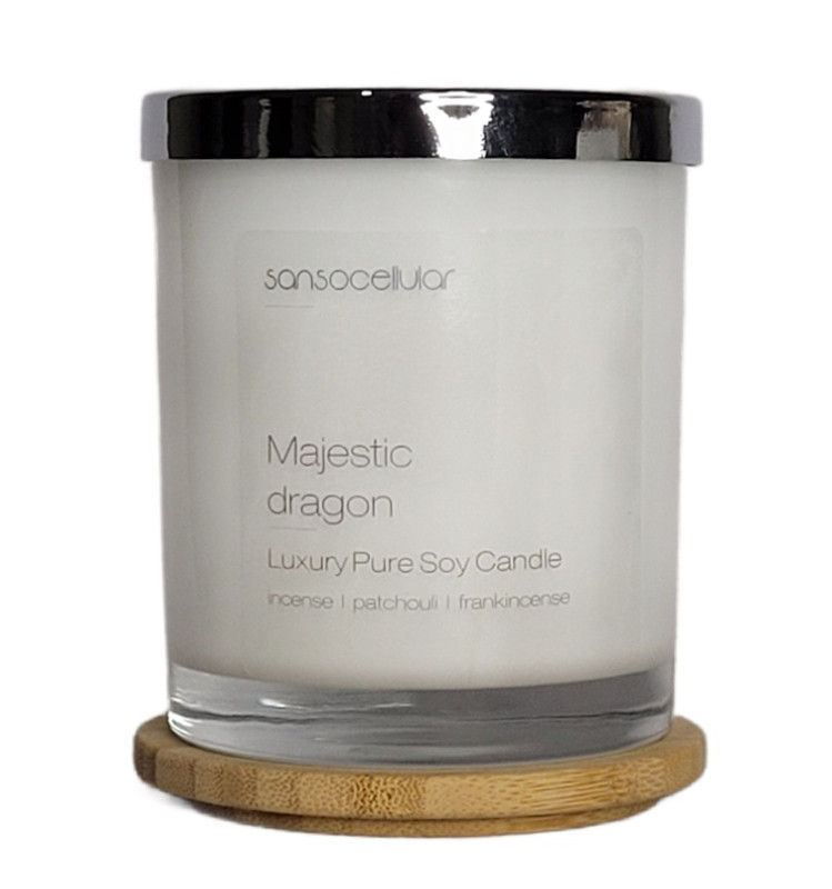 Majestic Dragon Signature Pure Soy Candle I 60 Hours
