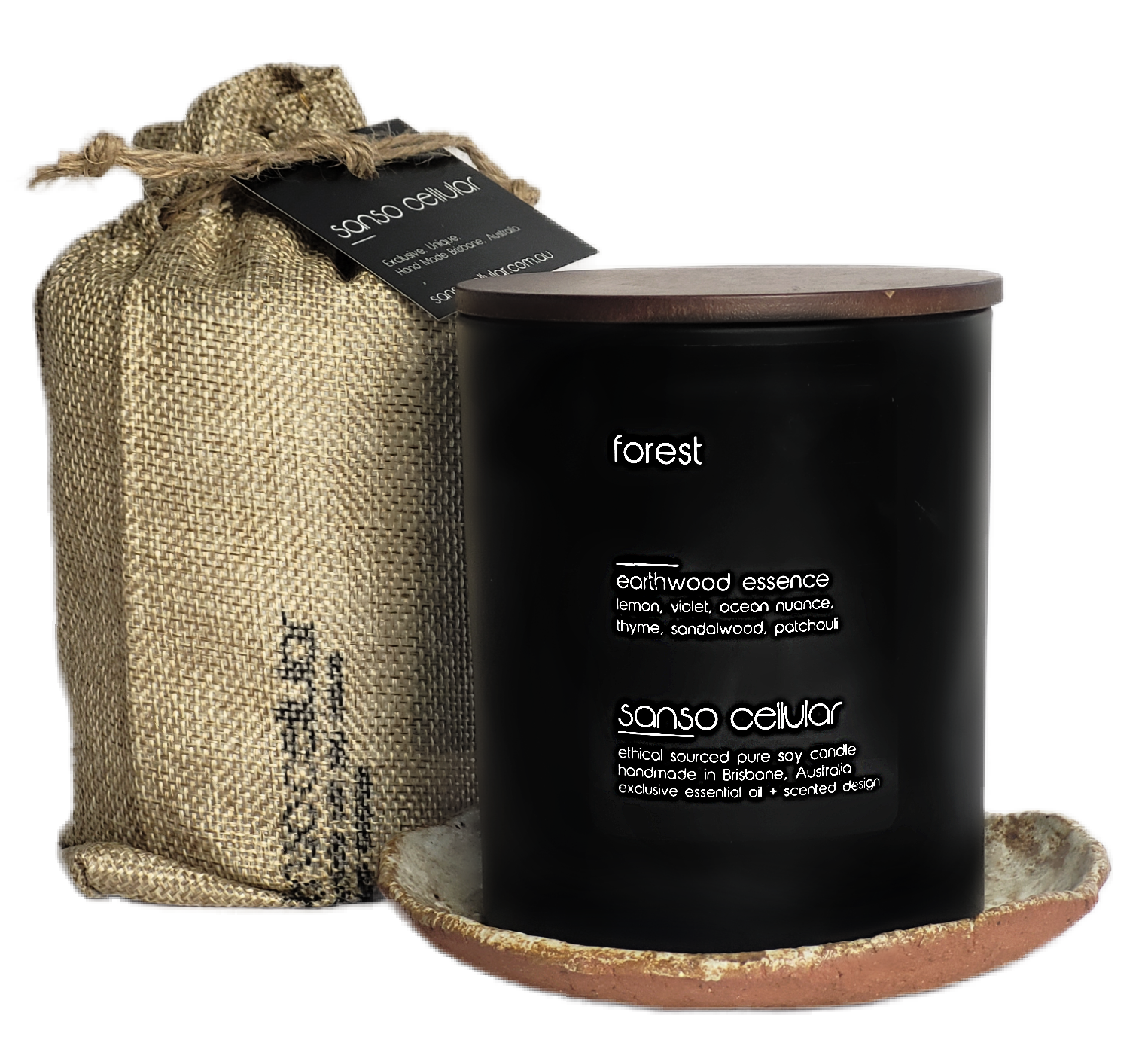 Forest Signature Pure Soy Candle I 60 Hours
