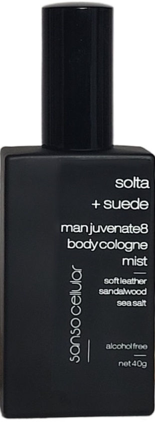 Solta + Suede Man Juvenate8 Body Cologne Mist Australia