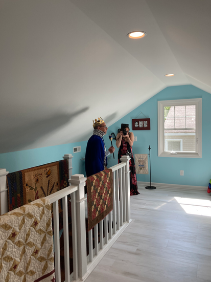 Behind the scenes of a 35mm film wedding photographer