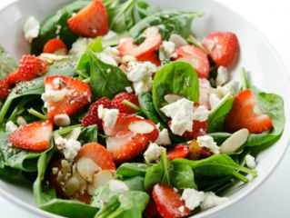 Strawberry, Spinach & Avocado Salad