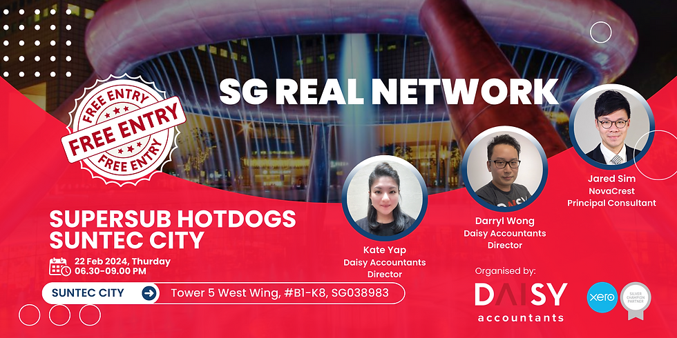 SG Real network: A Casual Networking Evening