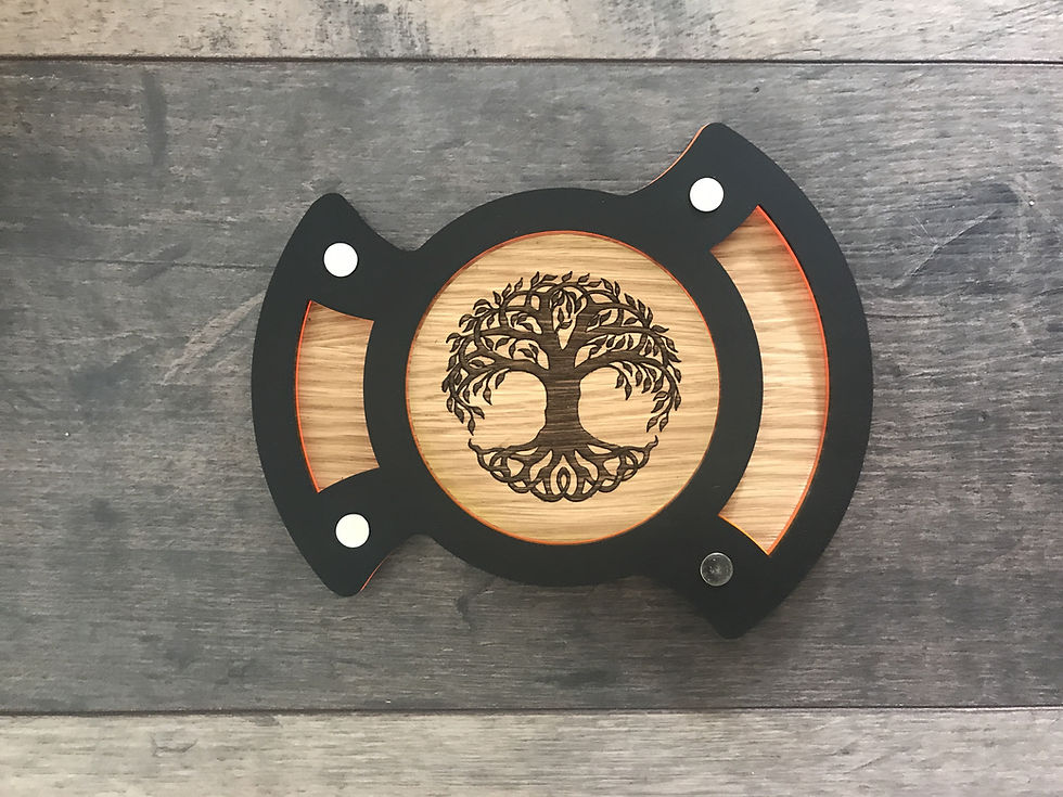 Thumbnail: Dice Coaster for Dungeons and Dragons DND RPG Board Games - Double Dish