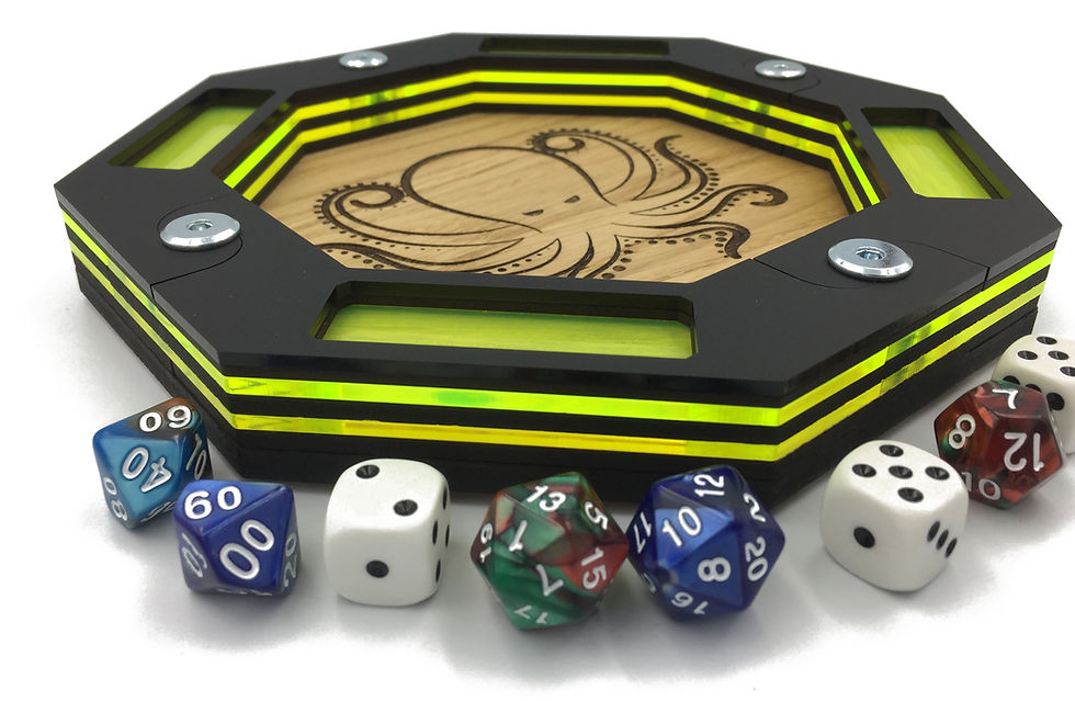 Thumbnail: THE KRAKEN DICE TRAY + FREE inlay