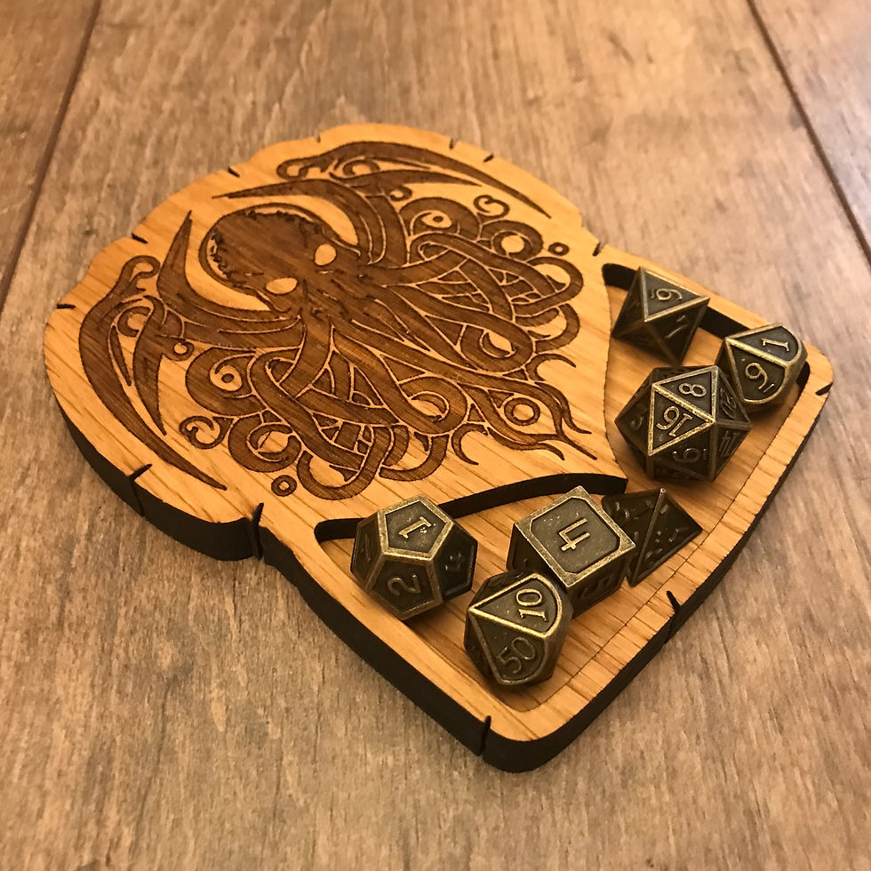 Thumbnail: Dice Coaster - Kraken Cthulhu