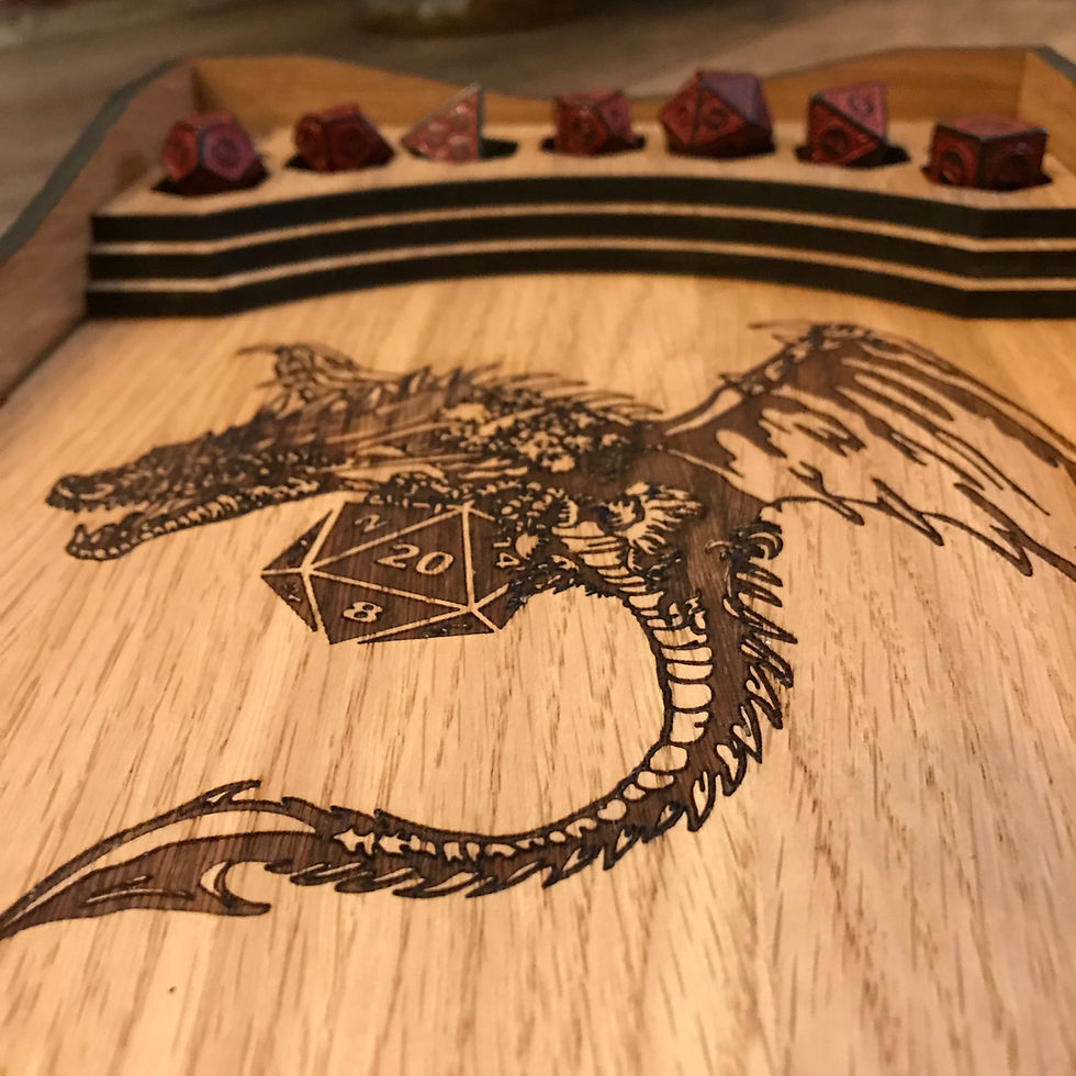 Thumbnail: Dice Tray - Dragon D20