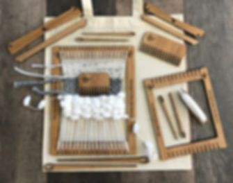 Weaving Loom Kit with 2 looms PLUS many accessories, weaving for beginners