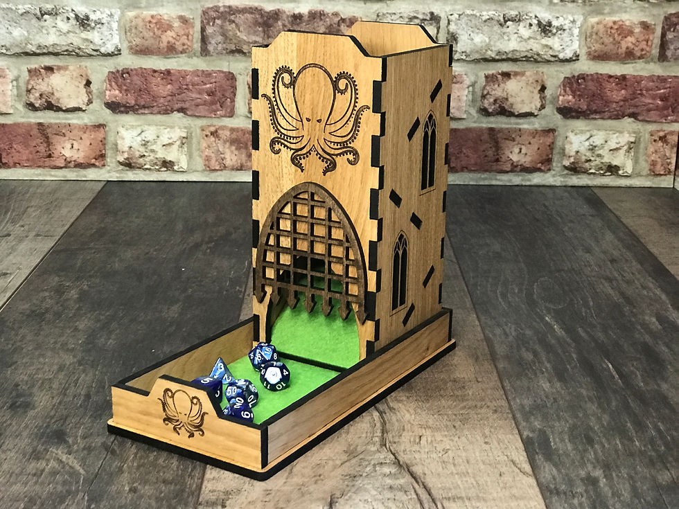 Thumbnail: Dice Tower & Tray set - Kraken's Keep