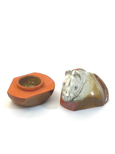 午」香合 2026 | 大和稔 大和春信松緑窯元