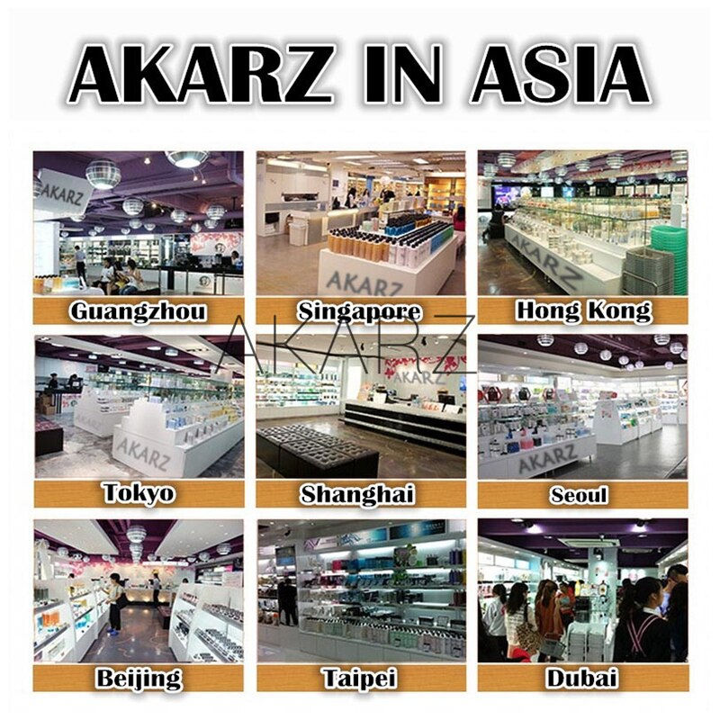 Miniatura: AKARZ IN ASIA, various Asian store locations within different cities showcased.