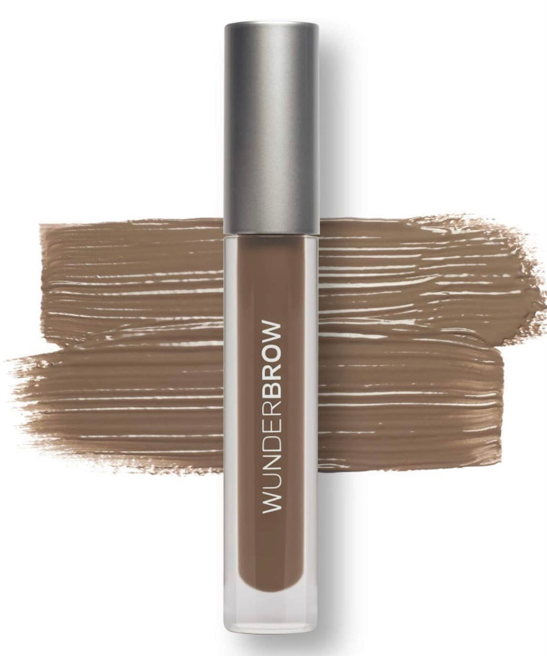 Wunder2 WUNDERBROW Long Lasting Eyebrow Gel for Waterproof Eyebrow Makeup, Brune