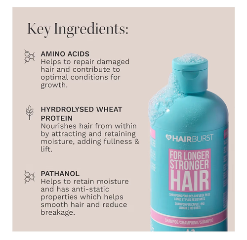 Buy Hairburst - Shampoo And Conditioner Set For Longer Stronger Hair | Maquillalia - View #3