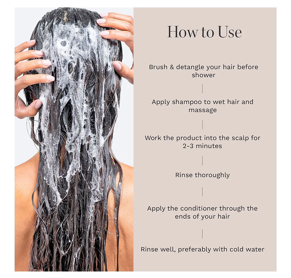 Thumbnail: HAIR BURST Shampoo and Conditioner Set — SLS Free Hair Growth and Thickening Tre