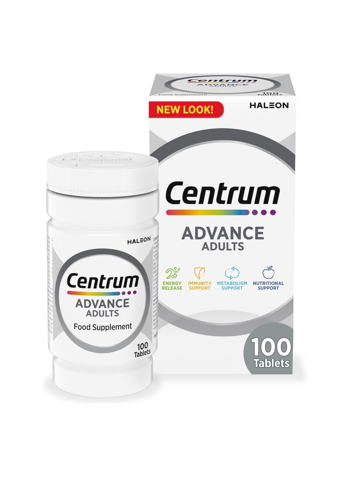 Centrum Advance Multivitamin Tablets for Men and Women, Vitamins with 24 Essenti