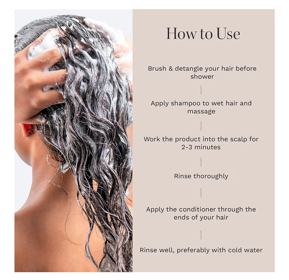 Thumbnail: HAIR BURST Wavy & Curly Hair Shampoo and Conditioner Set — Sulfate, SLS, Paraben