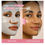 Miniaturbild: Woman's mask transforms: "Start (White)" to "Finish (Transparent)" after "Overnight".