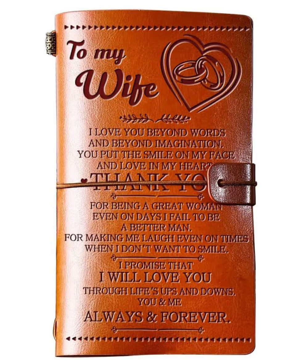Thumbnail: Welsky Valentines Gifts for Her Wife, Anniversary Wedding Gifts for Her Leather 