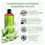 Miniature : Certified Organic Highest Quality Aloe Vera Gel bottle, NSF, Carbon Neutral logos.
