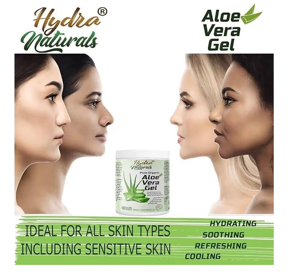 Thumbnail: Hydra Naturals Aloe Vera Gel, ideal for all skin types.