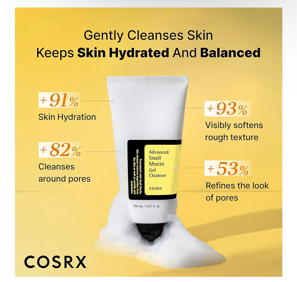 Miniatura: COSRX Advanced Snail Mucin Gel Cleanser, 5.07 Fl Oz / 150 mL | Rich Daily Deep C