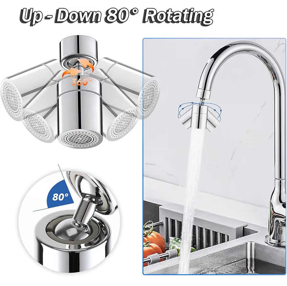 Miniaturbild: Kitchen Tap Spray Head, 360° Swivel Spout Kitchen Sink Tap, Tap Faucet Attachmen