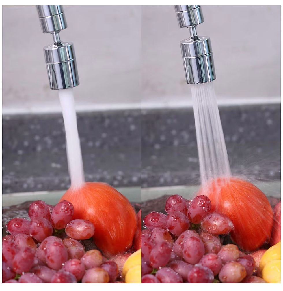 Miniatura: Kitchen Tap Spray Head, 360° Swivel Spout Kitchen Sink Tap, Tap Faucet Attachmen